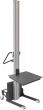 EDMOLIFT Elektrolifter WP 125 L Plattform H500xø500mm Hub 2050mm Tragkraft 98kg Produktbild img1 S