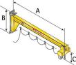Wandschwenkkran Modell AW, ohne Elektrokettenzug Produktbild img2 S