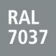 Trennwandgitter – Draht/Blech-Kombination, RAL 7037 staubgrau Produktbild img2 S
