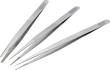 VIGOR Pinzetten Satz ∙ V1438 ∙ 3-teilig ∙ Anzahl Werkzeuge: 3 Produktbild img1 S