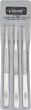 VIGOR Pinzetten Satz ∙ V1438 ∙ 3-teilig ∙ Anzahl Werkzeuge: 3 Produktbild img3 S