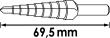 VIGOR HSS-Stufenbohrer Einzelbohrer Produktbild img2 S