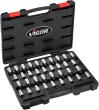 VIGOR Schraubendrehereinsatz Satz ∙ V2496 ∙ 1/2 Zoll (12,5 mm) Vierkant hohl ∙ Innen TORX® Profil, Innen Keilprofil Ribe-CV, Innen Sechskant Profil, Innen Vielzahn Profil XZN ∙ 36-teilig ∙ 5&nbsp;–&nbsp;19 · M5&nbsp;–&nbsp;M16 · T20&nbsp;–&nbsp;T70 ∙ Anzahl Werkzeuge: 36 Produktbild img1 S