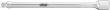 VIGOR Schwenkbare Verlängerung ∙ V4319 ∙ 1/2 Zoll (12,5 mm) Vierkant hohl ∙ 1/2 Zoll (12,5 mm) Vierkant massiv ∙ 250 mm Produktbild img1 S