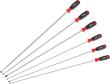 VIGOR Schraubendreher Satz ∙ extra lang ∙ V4432/6 ∙ Kreuzschlitz Profil PH, Schlitz Profil ∙ 6-teilig ∙ 1,2 x 6 – 1,6 x 10 ∙ PH1 – PH3 ∙ Anzahl Werkzeuge: 6 Produktbild img1 S