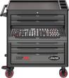 VIGOR Werkstattwagen Series&nbsp;XL ∙ Kunststoff-Arbeitsplatte ∙ mit Sortiment ∙ V5434 ∙ 499-teilig ∙ Anzahl Werkzeuge: 499 Produktbild img11 S
