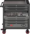 VIGOR Werkstattwagen Series&nbsp;XL ∙ Kunststoff-Arbeitsplatte ∙ mit Sortiment ∙ V5434 ∙ 499-teilig ∙ Anzahl Werkzeuge: 499 Produktbild img12 S