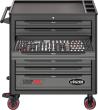 VIGOR Werkstattwagen Series&nbsp;XL ∙ Kunststoff-Arbeitsplatte ∙ mit Sortiment ∙ V5434 ∙ 499-teilig ∙ Anzahl Werkzeuge: 499 Produktbild img11 S