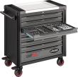 VIGOR Werkstattwagen Series XL ∙ Edelstahl-Arbeitsplatte ∙ leer ∙ V4481-X ∙ L x B x H: 949 mm x 523 mm x 1017 mm Produktbild img14 S