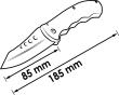 VIGOR Klappmesser ∙ Outdoor ∙ V4651 ∙ 185 mm Produktbild img14 S
