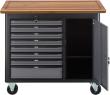 VIGOR Mobile Werkbank Series L ∙ leer ∙ V4813 ∙ L x B x H: 1091 mm x 481 mm x 1018 mm Produktbild img6 S