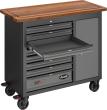 VIGOR Mobile Werkbank Series L ∙ leer ∙ V4813 ∙ L x B x H: 1091 mm x 481 mm x 1018 mm Produktbild img22 S