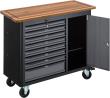 VIGOR Mobile Werkbank Series L ∙ leer ∙ V4813 ∙ L x B x H: 1091 mm x 481 mm x 1018 mm Produktbild img9 S