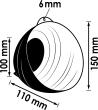VIGOR Magnet-Halbschale ∙ V5678 Produktbild img11 S