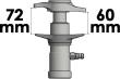 VIGOR Kugelgelenk-Ausdrücker ∙ hydraulisch 4,5 Tonnen ∙ V5916 ∙ 2-teilig ∙ Anzahl Werkzeuge: 2 Produktbild img8 S