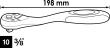 VIGOR Feinzahn-Umschaltknarre ∙ V6038 ∙ 3/8 Zoll (10 mm) Vierkant massiv ∙ 198 mm Produktbild img15 S