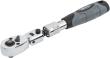 VIGOR Teleskop Gelenk-Umschaltknarre ∙ V6614N ∙ 1/4 Zoll (6,3 mm) Vierkant massiv ∙ 225 mm Produktbild img7 S