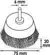 VIGOR Topfbürste ∙ 75&nbsp;mm ∙ grob ∙ V6800-75 Produktbild img4 S