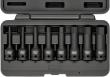 VIGOR Schlagschrauber Schraubendrehereinsatz Satz ∙ V7019 ∙ 1/2 Zoll (12,5 mm) Vierkant hohl ∙ Innen Sechskant Profil ∙ 8-teilig ∙ 5&nbsp;–&nbsp;19 ∙ Anzahl Werkzeuge: 8 Produktbild img4 S