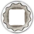 VIGOR Steckschlüssel Satz ∙ V7538/10 ∙ 3/8 Zoll (10 mm) Vierkant hohl ∙ Außen Doppelsechskant Profil ∙ 10-teilig ∙ 10 – 19 mm ∙ Anzahl Werkzeuge: 10 Produktbild img6 S