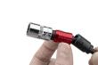 VIGOR Steckschlüssel Adapter ∙ mit Gelenk ∙ V7638 ∙ 1/4 Zoll (6,3 mm) Sechskant massiv ∙ 3/8 Zoll (10 mm) Vierkant massiv ∙ 16 mm Produktbild img6 S