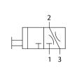 RIEGLER Kugelhahn 3/2-Wege »variobloc«, abschließbar, BG 1, G 1/4 Produktbild img3 S