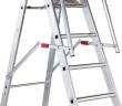 Zarges Plattformleiter ZAP Safemaster S 6 Stufen Plattformhöhe 1,58 m Arbeitshöhe 3,58 m ZARGES Produktbild img3 S
