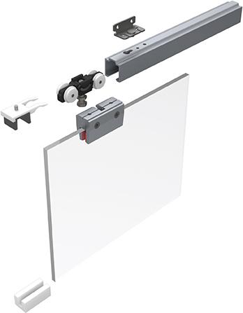 HELM Glasschiebetür HELM 53 Set, Glas Produktbild img1 L