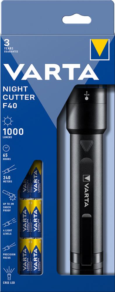 VARTA Night Cutter F40 Premium-Taschenlampe Produktbild img1 L