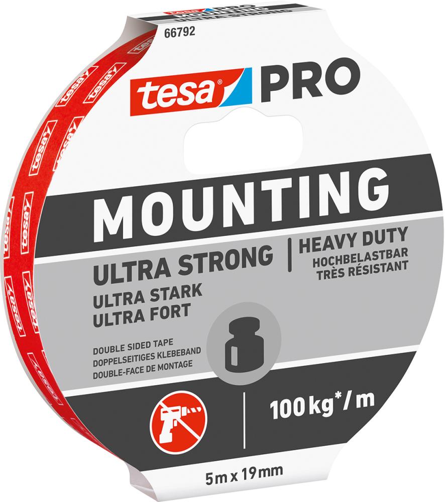 tesa Mounting PRO Ultra Strong,5m:19mm 66792-00001-00 Produktbild img1 L