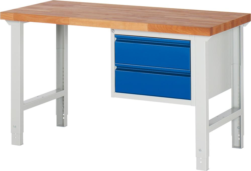 Werkbank, Serie 7125, 2 Schubladen Produktbild img1 L