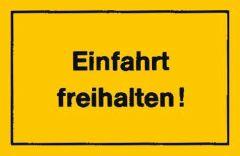 Verbotsschild "Einfahrt freihalten" 300 x 200 mm Produktbild img1 L