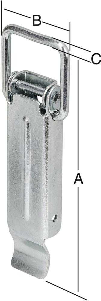 Kistenverschluss, ohne Haken Produktbild img1 L