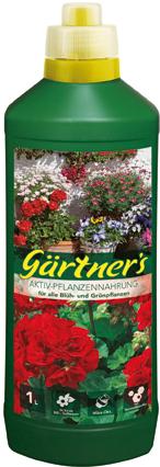 Gärtner´s Aktiv-Pflanzennahrung Produktbild img1 L