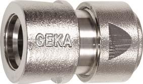 GEKA® plus Schlauchstück ohne Wasserstopp Produktbild img1 L