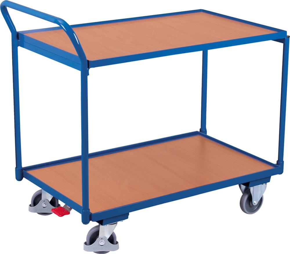 Leichter Tischwagen, mit 2 Ladeflächen Produktbild img1 L