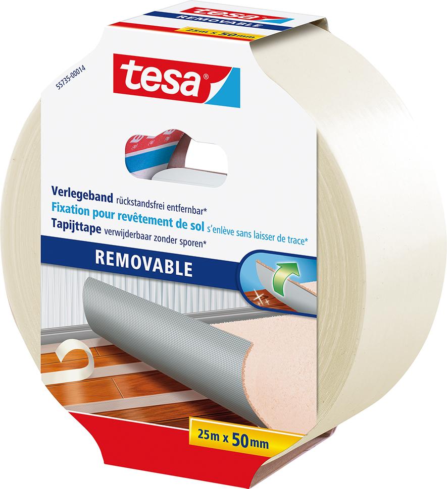 tesa® Verlegeband Rückstandsfrei entfernbar Produktbild img1 L