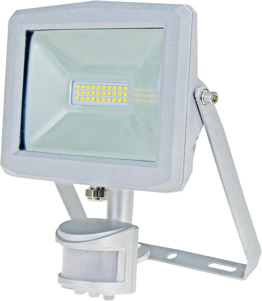 Slimline CHIP-LED-Strahler, 20 W, IP44, Bewegunsgmelder Produktbild img1 L