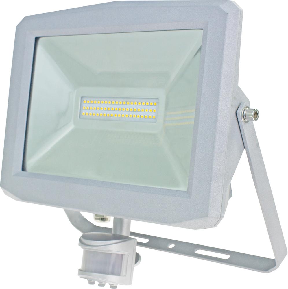 Slimline CHIP-LED-Strahler, 50 W, IP44, Bewegunsgmelder Produktbild img1 L