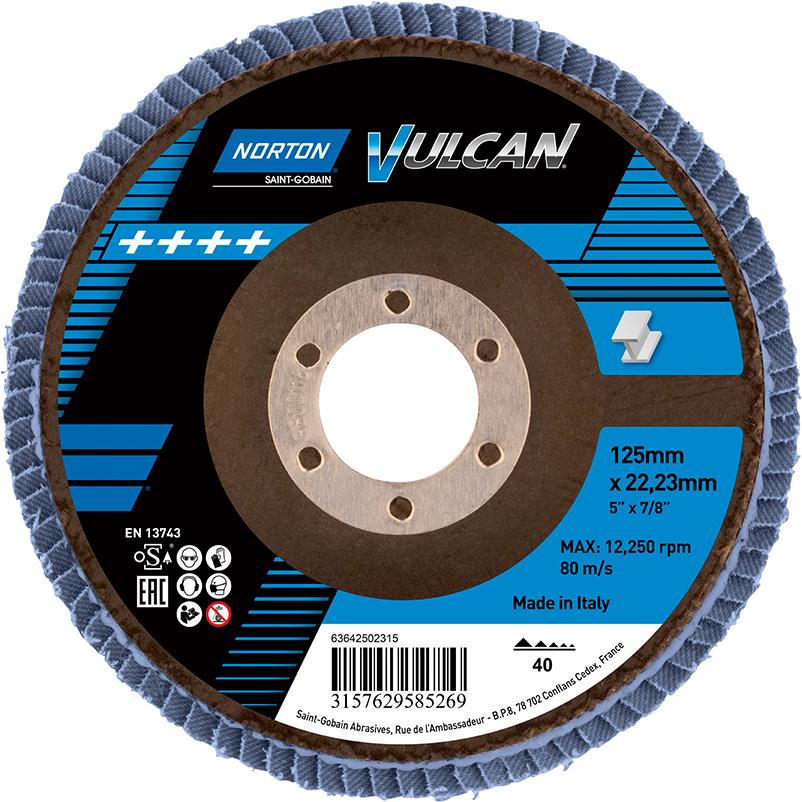 Fächerschleifscheibe VULCAN, gewölbt Produktbild img1 L