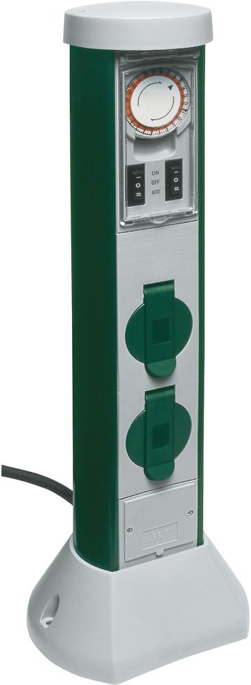 Steckdose 2-Fach Zeituhr Greencraft REV REV Produktbild img1 L