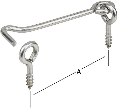Sturmhaken mit Öse Produktbild img1 L