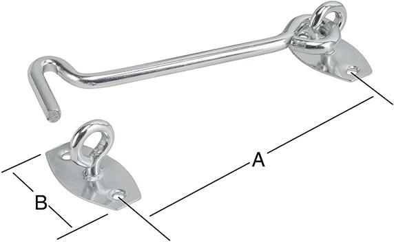 Sturmhaken mit Ösenplatte Produktbild img1 L