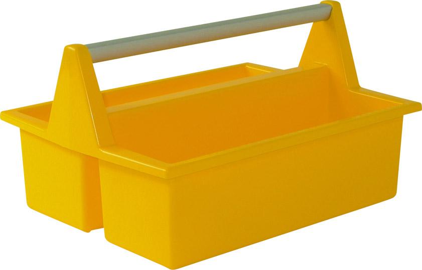 Werkzeugkasten gelb 396x294x215 mm allit Produktbild img1 L