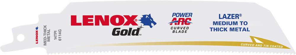 Säbelsägeblatt Gold® für Metall Produktbild img1 L