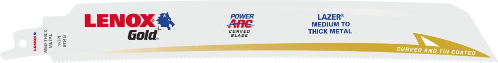 Säbelsägeblatt Gold® für Metall Produktbild img1 L