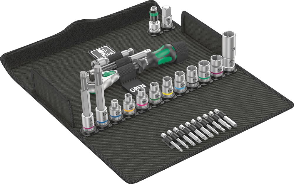 Steckschlüssel-Satz 3/8" Bicycle-Set 7 Produktbild img1 L