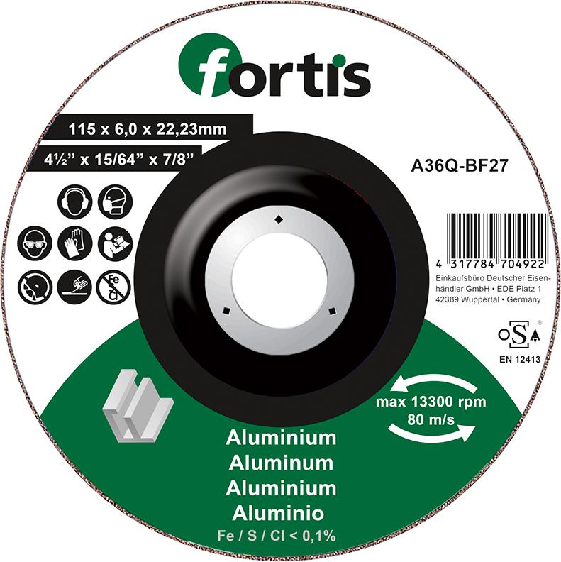 Schruppscheibe für Aluminium Produktbild img1 L