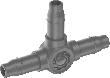 MDS T-Stück 4,6 mm (3/16") Produktbild img1 S