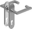 FS-Türdrücker-Kurzschild-Garnitur BASE-4 8907, Edelstahl Produktbild img1 S